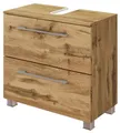 Produktbild: Held Möbel Unterbeckenschrank Livorno 30 cm Wotaneiche/Wotaneiche