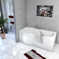 Produktbild: Seniorenwanne mit Tür S12-R Badewanne 85x170cm