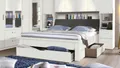 Produktbild: rauch ORANGE Stauraumbett Bettanlage Lindau Bett Schlafzimmer weiß mit Stauraum 180x200 cm