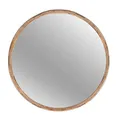 Produktbild: nielsen HOME Rundspiegel, Ø 40 cm, Holz, Natur, Wandspiegel für alle Wohnbereiche, Mauro