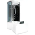 Produktbild: Acquavapore - Kombination Badewanne Dusche K55-r33-ec Duschtempel 100x170 Cm