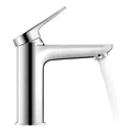 Produktbild: Duravit Waschtisch-Einhebelmischer M FreshStart Wave Ausl. 122mm, o. Zugst.Abl.Gar., chrom
