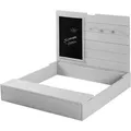 Produktbild: Roba Sandkasten, Grau, Holz, Quadratisch, 88x65.5x85 cm, unisex, Outdoor Spielzeug, Sandkästen