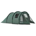 Produktbild: Outsunny Tunnelzelt für 4 Personen Campingzelt mit UV-Schutz und Fenstern, Familienzelt mit Tragetasche 2000 mm Wassersäule für Trekking und Outdoor Aktivitäten   Aosom.de