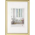 Produktbild: walther-design Bilderrahmen Trendstyle KP040G, 30 x 40 cm, Echtglas, Kunststoffrahmen, gold