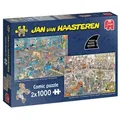 Produktbild: Jumbo Spiele 1110100647 Jan van Haasteren - How not to DIY (2 x 1000 Teile)