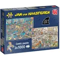 Produktbild: Jan van Haasteren Puzzle Jan van Haasteren - Das Renovierungsprojekt & Der Baumarkt, 1000 Puzzleteile, Made in Europa bunt