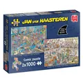 Produktbild: Jan van Haasteren Puzzle – Der Baumarkt und die Renovierung, 2x10