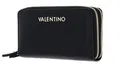 Produktbild: VALENTINO Divina Zip Around Wallet Geldbörse Nero / Gold schwarz Neu