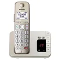 Produktbild: Panasonic KX-TGE260GN Schnurloses Telefon mit Anrufbeantworter champagner