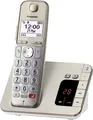 Produktbild: Panasonic Single champagner Telefon (KX-TGE260GN)