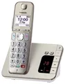 Produktbild: Panasonic KX-TGE260GN Single Schnurlostelefon Anrufnamenansage champagner Neu