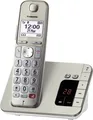 Produktbild: Panasonic Festnetz Telefon KX-TGE260GN Silber kabellos Dockingstation