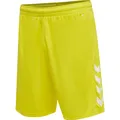 Produktbild: hummel Sporthose hmlCORE XK Poly Shorts (robuster Doppelstrick, ohne Seitentaschen) kurz gelb Herren, Größe: XXL