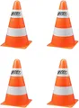 Produktbild: 4x Pylon Markierungskegel Grenzkegel Hütchen Training Pylone Best Sporting
