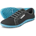 Produktbild: leguano aktiv anthrazit Bafußschuhe blaue Sohle- Gr. 44