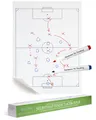 Produktbild: ® Magique Taktiktafel Fußball Selbsthaftend - Statische Taktikfolie Fußball m...