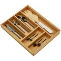Produktbild: SOTECH Orga-Box-1 Bambus Besteckeinsatz 6 Fächer Für Blum Tandembox Antaro Schubladen 419 x 473 x 56 mm Besteckkasten