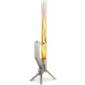 Produktbild: GARDENFLARE Feuerrohr aus Edelstahl in Silber für Outdoor-Bereiche
