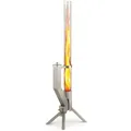 Produktbild: GARDENFLARE Feuerrohr aus Edelstahl in Silber für Outdoor-Bereiche