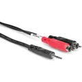 Produktbild: Hosa CMR-210 Stereo Breakout 3.5mm TRS To Dual RCA 10 FT (3.05 m, Cinch Kabel) (55799330)