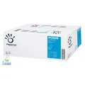 Produktbild: 4000 Stk. Papierhandtücher Multifold Z-Falz 2-lagig 22x24cm Einweghandtücher H2