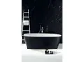 Produktbild: Ideal Standard Dea Badewanne K8720V3 170 x 75 cm, weiß/schwarz matt, freistehend