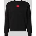 Produktbild: HUGO Sweatshirt aus Baumwolle Modell ' Diragol' in Black, Größe M