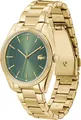 Produktbild: LACOSTE 2001403 Armbanduhr Damenuhr analog Glaskristalle Edelstahlarmband