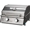 Produktbild: EL Fuego Gasgrill Jesolo 31,2 cm x 47,5 cm x 43,5 cm Schwarz-Silber