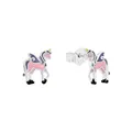 Produktbild: Prinzessin Lillifee 925 Sterling Silber Mädchen Kinder Schmuck, Lila, Einhorn, Kommt in Schmuck Geschenk Box
