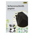 Produktbild: Idena 610051 - Scherenschnittpapier DIN A4, 25 Blatt, schwarz NEU