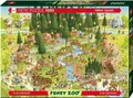 Produktbild: Standardpuzzle Degano Zoo Black Forest Habitat 1000 Teile