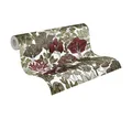 Produktbild: Vliestapete Floral Palmen weiß rot grün Floral Impression 37757-2 (8,50€/1qm)