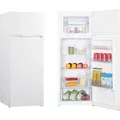 Produktbild: PKM GK212 W Kühl-Gefrierkombination Kühlschrank 169l Nutzinhalt Kühlteil, 37l Nutzinhalt Gefrierteil, 54,5cm Breite, weiß - Weiß