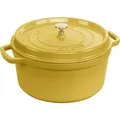 Produktbild: Staub Runde Cocotte 24 Cm - 3,7 L - Citron 11024122