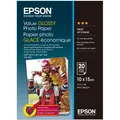 Produktbild: Epson Value Glossy Fotopapier 10 x 15 cm (183 g/m², 10 x 15 cm, 20 x) (S400037)