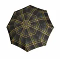 Produktbild: doppler Fiber Check Automatic Magic Karo Regenschirm Brown / Yellow