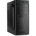Produktbild: Inter Tech Geh Inter-Tech Midi IT-5905 sw 2x USB3
