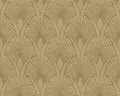 Produktbild: New Walls Vliestapete Art Deco sandbeige grau Metallic 37427-2 (3,49€/1qm)