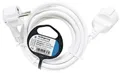 Produktbild: Kopp Verlängerung mit Flachstecker, H05VV-F3G1,5mm², 3m