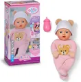 Produktbild: BABY born Rosie 30cm, weiche Babypuppe mit 6 Sounds & Fläschchen