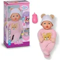 Produktbild: BABY born Rosie 30cm, weiche Babypuppe mit 6 Sounds & Fläschchen
