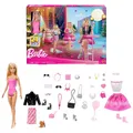 Produktbild: Mattel JFL63 - Barbie - Modepuppe Adventskalender mit 24 Überraschungen