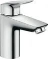 Produktbild: Hansgrohe Waschtischmischer Logis 100 chrom ohne Ablaufg