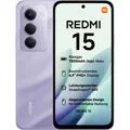 Produktbild: Xiaomi Redmi 15 4G/LTE Smartphone 128GB 6GB RAM sandy purple 7000mAh Dual-Kamera