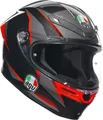 Produktbild: AGV K6 S Integralhelm slashcut schwarz / grau / rot XS