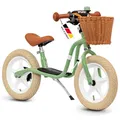 Produktbild: PUKY LR L Classic Retro Green | Lauflernrad 2 1/2 Jahre | Kinder Laufrad mit Bremse | Balance Bike | Ergonomischer Sitz, Sicherheitslenkergriffe & Lenkerpolster | Höhenverstellbarer Sattel & Lenker