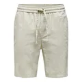 Produktbild: Only & Sons Shorts Unifarbene Bermuda Linus Shorts mit elastischem Bund und seitlichen Eingrifftaschen in Regular Fit