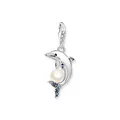 Produktbild: THOMAS SABO Charm-Anhänger Delfin mit Perle 925 Sterlingsilber 1889-664-7